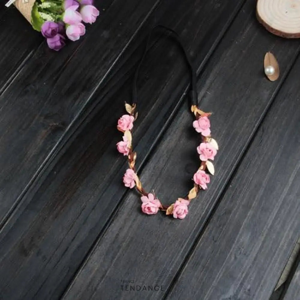 Couronne De Fleurs Cheveux Fillette | France-Tendance