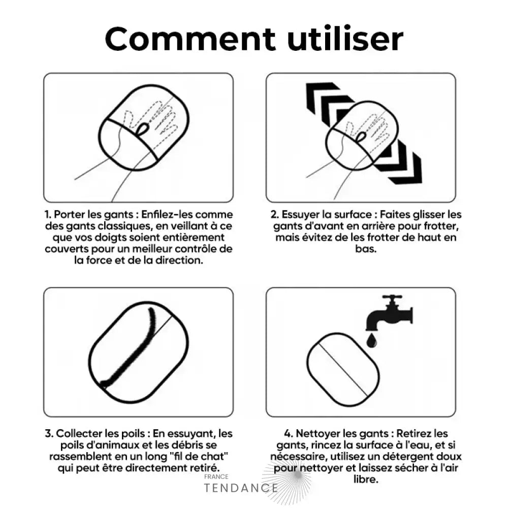 GANTIPOIL + | Le Gant Ramasse Poils révolutionnaire 2025