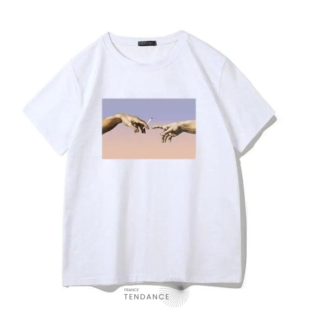 T-shirt Michelangelo Smoke | France-Tendance