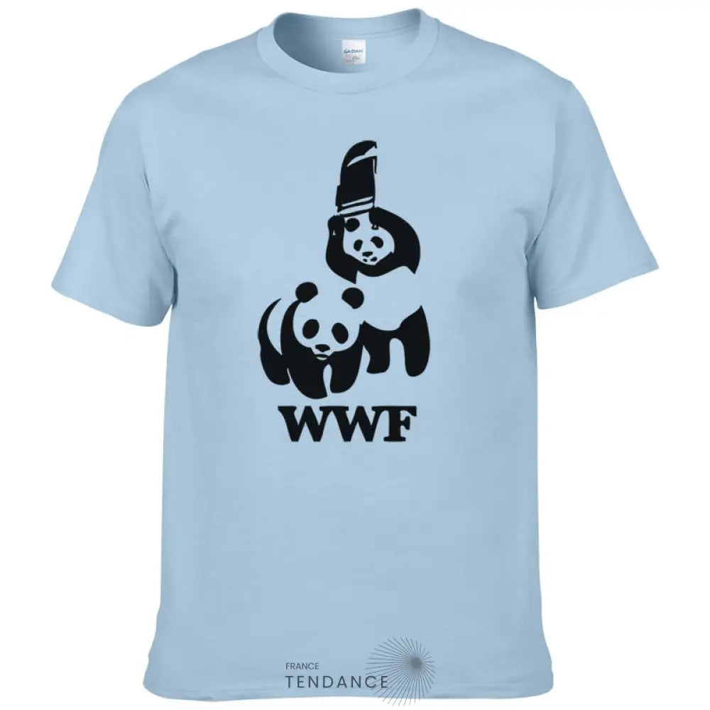 T-shirt Panda | Parodie Wwf | France-Tendance