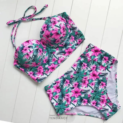 Bikini Sexy Imprimé Fleuri | France-Tendance