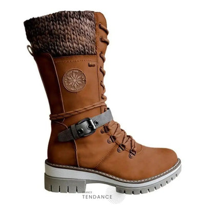 Bottes Mi-mollet Tricotées | France-Tendance