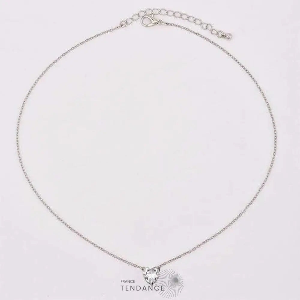 Collier Diamond Heart | France-Tendance