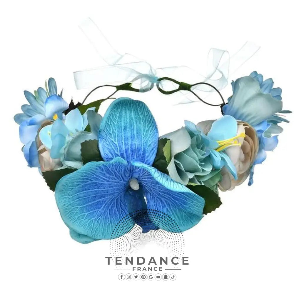 Couronne De Fleurs Tropicales | France-Tendance