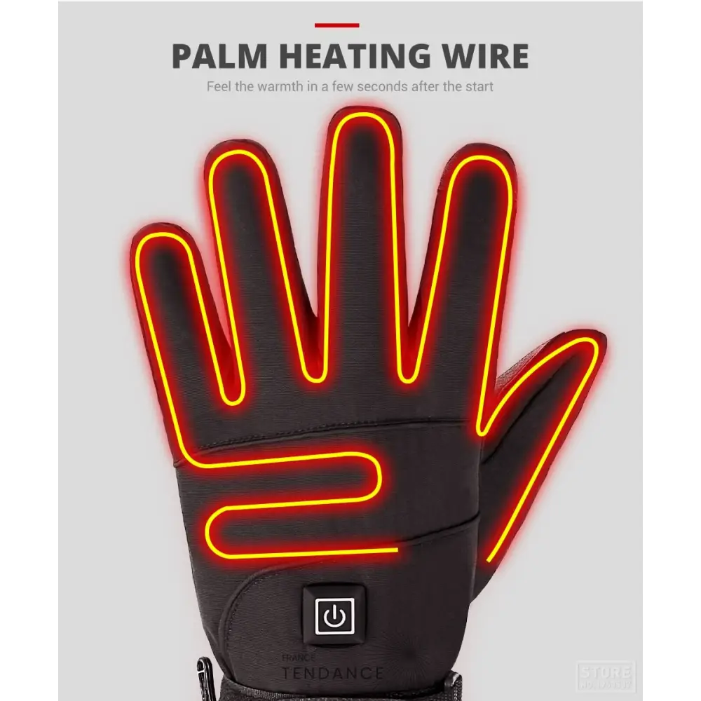 Gants électriques Chauffants Iwarm+™ | Double Batterie