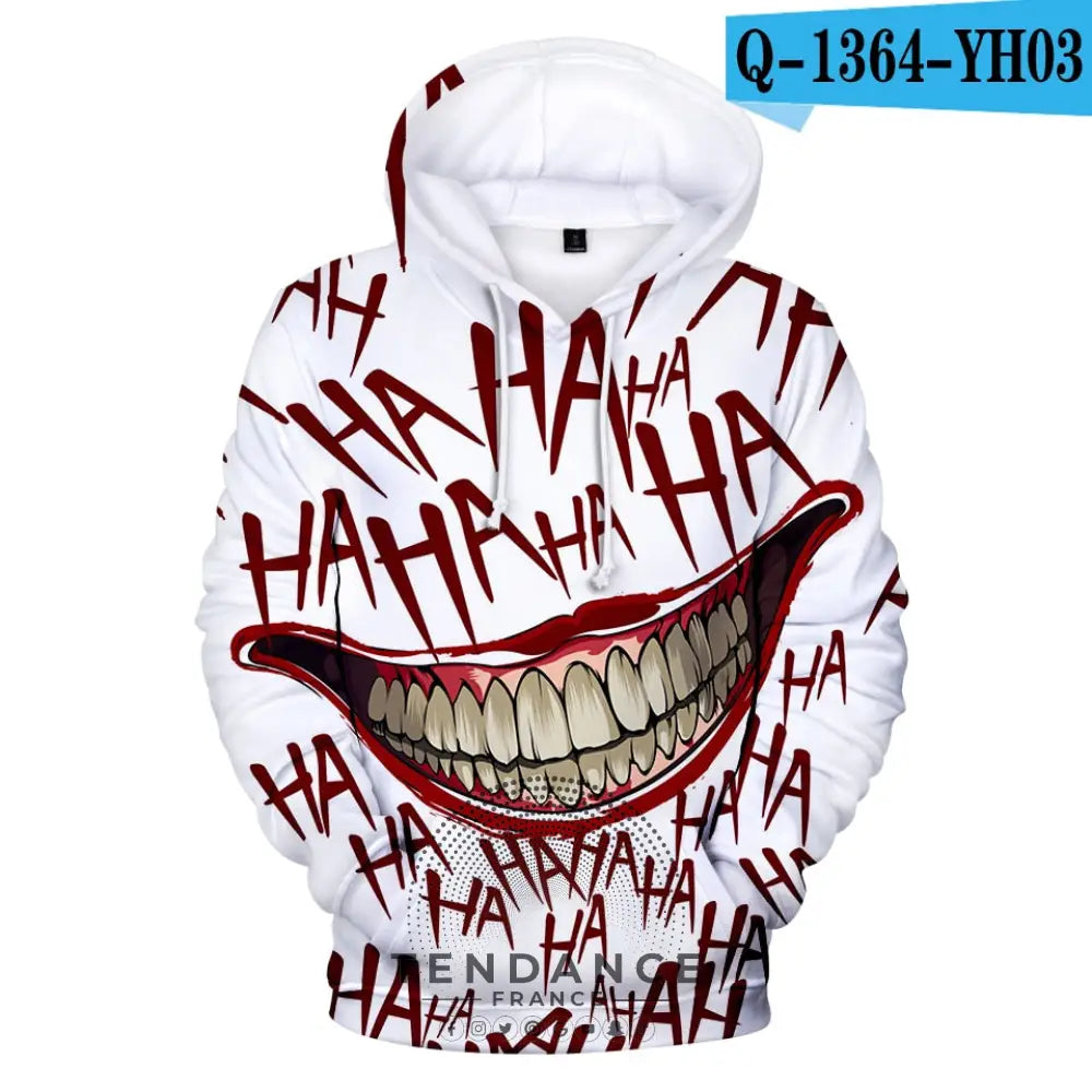 Hoodie Joker Mad-smile™ | France-Tendance