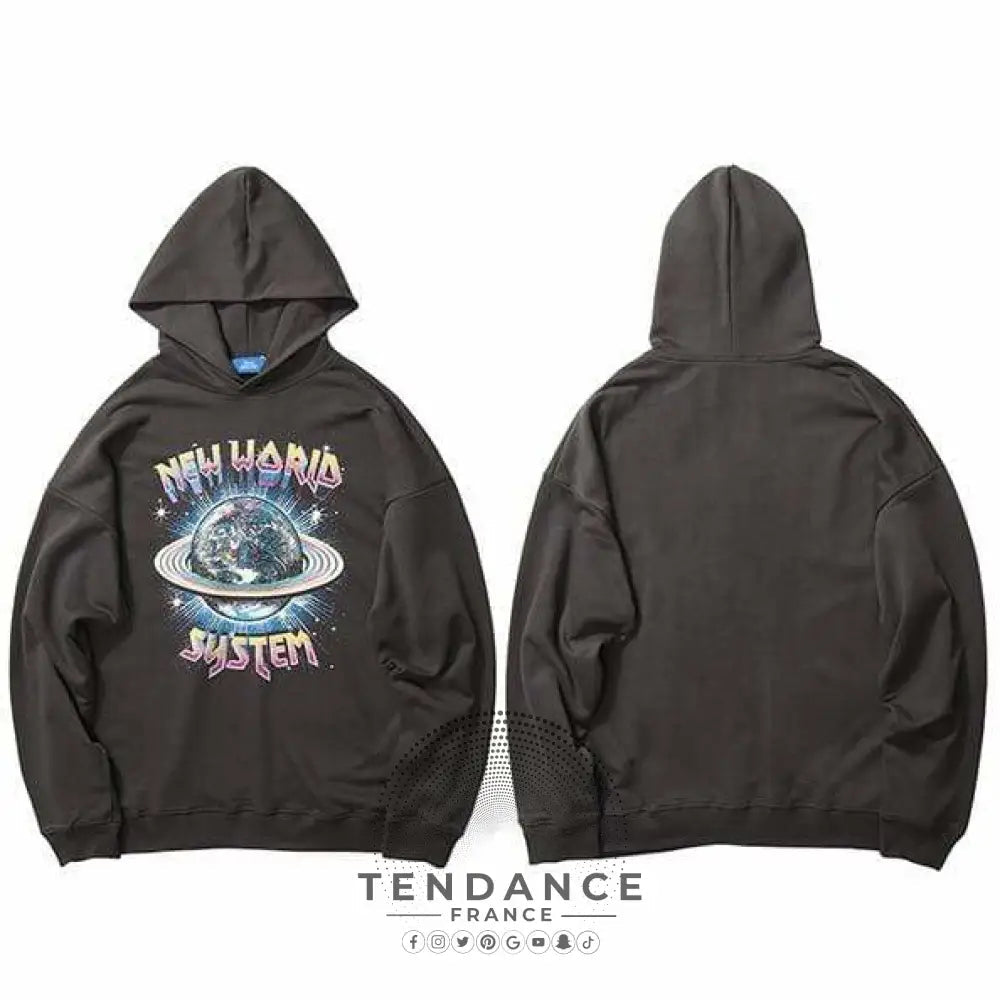Hoodie New System | France-Tendance