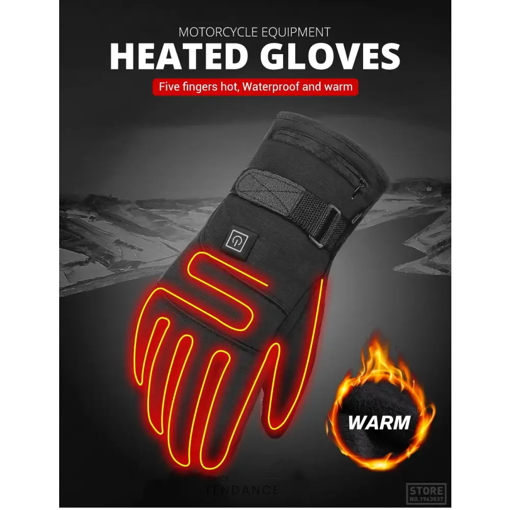 Gants électriques Chauffants Iwarm+™ | Double Batterie