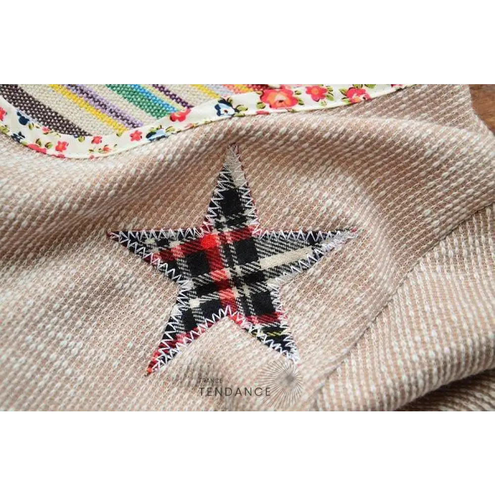 Long Chandail Patchwork | France-Tendance