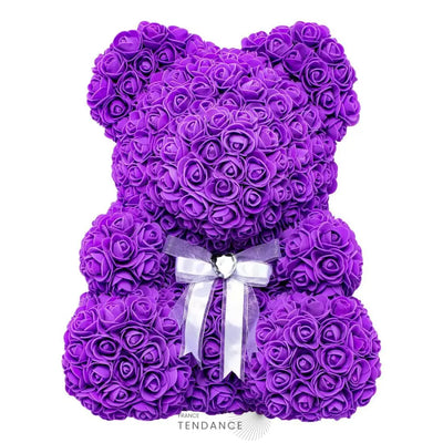 Ourson Xl En Roses éternelles | France-Tendance
