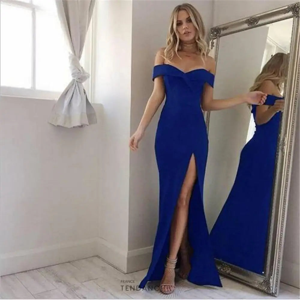 Robe De Cérémonie épaules Nues | France-Tendance