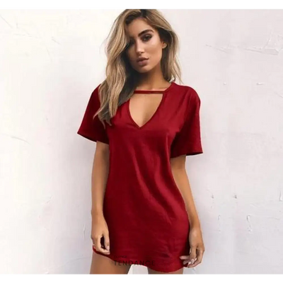 Robe T-shirt Décontractée | France-Tendance