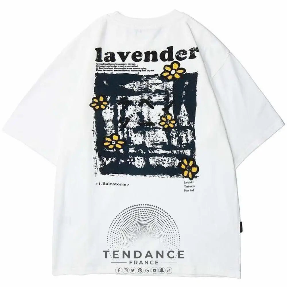 T-shirt Lavender | France-Tendance