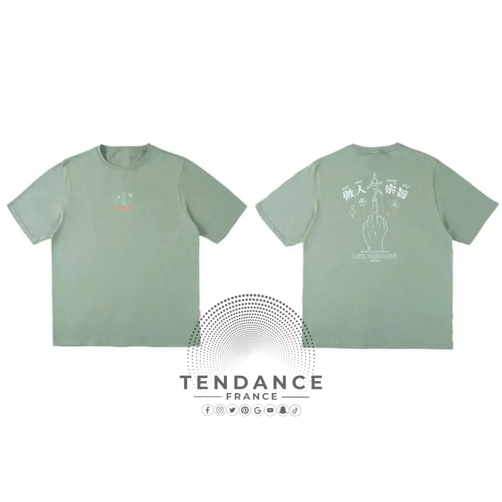 T-shirt Life Purpose | France-Tendance