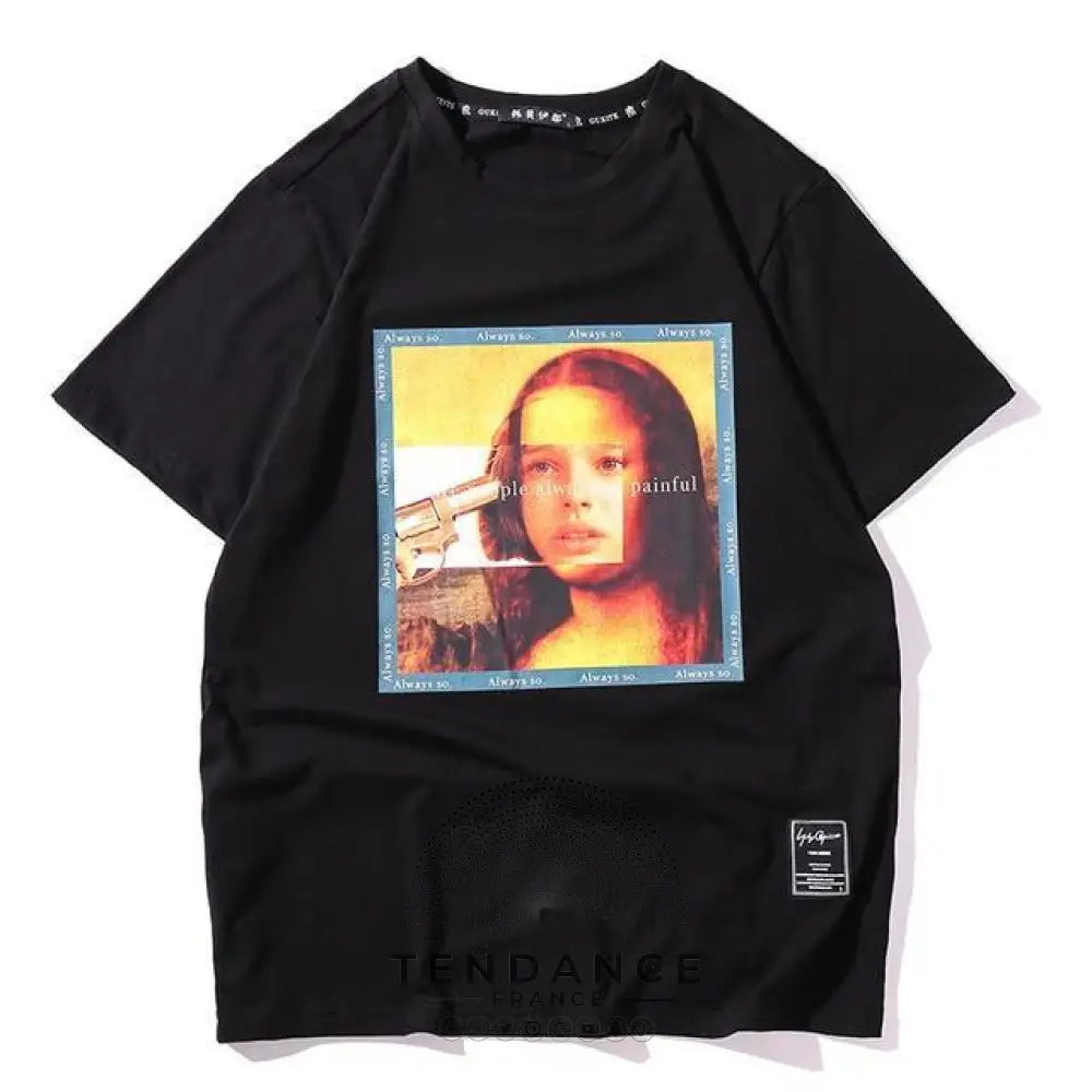 T-shirt Mona Lisa x Gun™ | France-Tendance