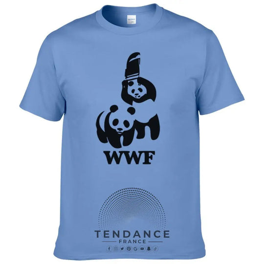 T-shirt Panda | Parodie Wwf | France-Tendance