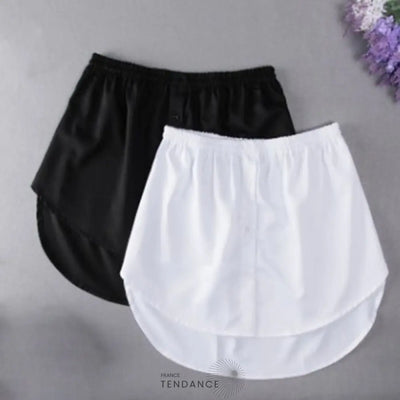 SKIRV™ | Jupe Bas-de-Chemise Tendance Outfit |