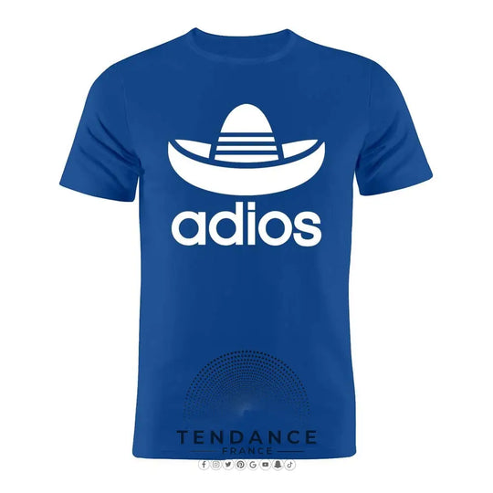 T-shirt Adios | Parodie Adidas | France-Tendance